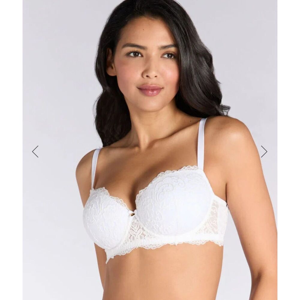Emma lace balconette bra